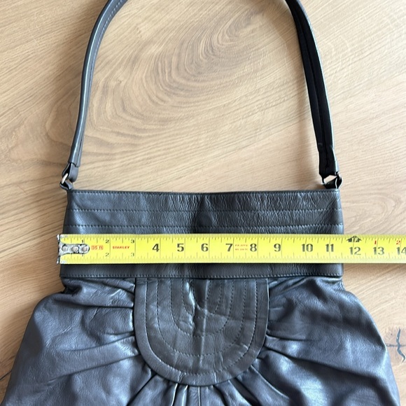 Grey leather purse by NAF NAF - Picture 10 of 10